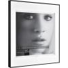 imageMCS Framatic Fineline Aluminum Frame Black 8 x 10 in matted to 5 x 7 in 4 pkBlack