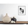 imageMCS Framatic Fineline Aluminum Frame Black 8 x 10 in matted to 5 x 7 in 4 pkBlack