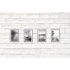 imageMCS Framatic Fineline Aluminum Frame Black 8 x 10 in matted to 5 x 7 in 4 pkBlack