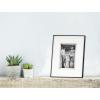 imageMCS Framatic Fineline Aluminum Frame Black 8 x 10 in matted to 5 x 7 in 4 pkBlack