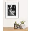 imageMCS Framatic Fineline Aluminum Frame Black 8 x 10 in matted to 5 x 7 in 4 pkBlack