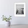 imageMCS Framatic Fineline Aluminum Frame Black 8 x 10 in matted to 5 x 7 in 4 pkSilver