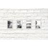 imageMCS Framatic Fineline Aluminum Frame Black 8 x 10 in matted to 5 x 7 in 4 pkSilver