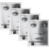 imageMCS Framatic Fineline Aluminum Frame Black 8 x 10 in matted to 5 x 7 in 4 pkSilver