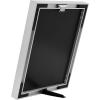 imageMCS Framatic Fineline Aluminum Frame Black 8 x 10 in matted to 5 x 7 in 4 pkSilver