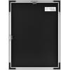 imageMCS Framatic Fineline Aluminum Frame Black 8 x 10 in matted to 5 x 7 in 4 pkSilver