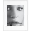 imageMCS Framatic Fineline Aluminum Frame Black 8 x 10 in matted to 5 x 7 in 4 pkWhite