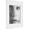 imageMCS Framatic Fineline Aluminum Frame Black 8 x 10 in matted to 5 x 7 in 4 pkWhite