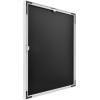 imageMCS Framatic Fineline Aluminum Frame Black 8 x 10 in matted to 5 x 7 in 4 pkWhite
