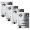 imageMCS Framatic Fineline Aluminum Frame Black 8 x 10 in matted to 5 x 7 in 4 pkWhite