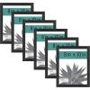 imageMCS Gallery Essential Frame Black Woodgrain 8 x 10 in 6 pkBlack Woodgrain