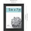 imageMCS Gallery Essential Frame Black Woodgrain 8 x 10 in 6 pkBlack Woodgrain