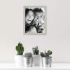 imageMCS Gallery Essential Frame Black Woodgrain 8 x 10 in 6 pkGray Wood Grain