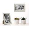 imageMCS Gallery Essential Frame Black Woodgrain 8 x 10 in 6 pkGray Woodgrain