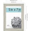 imageMCS Gallery Essential Frame Black Woodgrain 8 x 10 in 6 pkGray Woodgrain