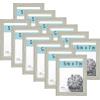 imageMCS Gallery Essential Frame Black Woodgrain 8 x 10 in 6 pkGray Woodgrain