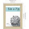 imageMCS Gallery Essential Frame Black Woodgrain 8 x 10 in 6 pkNatural Woodgrain