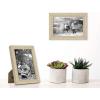 imageMCS Gallery Essential Frame Black Woodgrain 8 x 10 in 6 pkNatural Woodgrain