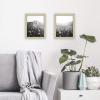 imageMCS Gallery Essential Frame Black Woodgrain 8 x 10 in 6 pkNatural Woodgrain