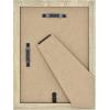 imageMCS Gallery Essential Frame Black Woodgrain 8 x 10 in 6 pkNatural Woodgrain
