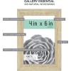 imageMCS Gallery Essential Frame Black Woodgrain 8 x 10 in 6 pkNatural Woodgrain