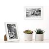 imageMCS Gallery Essential Frame Black Woodgrain 8 x 10 in 6 pkWhite Woodgrain