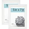 imageMCS Gallery Essential Frame Black Woodgrain 8 x 10 in 6 pkWhite Woodgrain