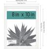 imageMCS Gallery Essential Frame Black Woodgrain 8 x 10 in 6 pkWhite Woodgrain