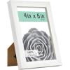 imageMCS Gallery Essential Frame Black Woodgrain 8 x 10 in 6 pkWhite Woodgrain