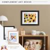 imageMCS Kids Artwork Frame Changeable Magnetic Picture Frame with Storage for Childrens Art 12 x 16 Inch with 9 x 12 Inch Mat BlackBlack