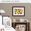 imageMCS Kids Artwork Frame Changeable Magnetic Picture Frame with Storage for Childrens Art 12 x 16 Inch with 9 x 12 Inch Mat BlackBlack