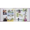 imageMCS Library Collection 400Pocket 4x6 Photo Album 80 Pages Burgundy