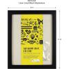 imageMCS Linen Lined Shadow Box Frame 10x10 BlackBlack
