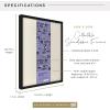 imageMCS Linen Lined Shadow Box Frame 10x10 BlackBlack