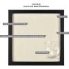 imageMCS Linen Lined Shadow Box Frame 10x10 BlackBlack