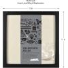 imageMCS Linen Lined Shadow Box Frame 10x10 BlackBlack