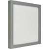 imageMCS Linen Lined Shadow Box Frame 10x10 BlackGrey