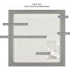imageMCS Linen Lined Shadow Box Frame 10x10 BlackGrey