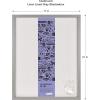 imageMCS Linen Lined Shadow Box Frame 10x10 BlackGrey