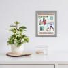 imageMCS Linen Lined Shadow Box Frame 10x10 BlackGrey