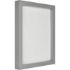 imageMCS Linen Lined Shadow Box Frame 10x10 BlackGrey