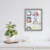imageMCS Linen Lined Shadow Box Frame 10x10 BlackGrey