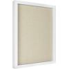 imageMCS Linen Lined Shadow Box Frame 10x10 BlackWhite