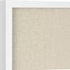 imageMCS Linen Lined Shadow Box Frame 10x10 BlackWhite