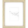imageMCS Master ampamp Co 8x8 Gallery Wood Frame Square Frame for Photos ampamp Artwork Displays 4x4 with Mat or 8x8 Without Mat Hinged Easel for Tabletop or Wall Display Natural 1PackNatural