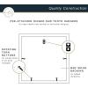 imageMCS Master ampamp Co 8x8 Gallery Wood Frame Square Frame for Photos ampamp Artwork Displays 4x4 with Mat or 8x8 Without Mat Hinged Easel for Tabletop or Wall Display Natural 1PackBlack