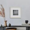 imageMCS Master ampamp Co 8x8 Gallery Wood Frame Square Frame for Photos ampamp Artwork Displays 4x4 with Mat or 8x8 Without Mat Hinged Easel for Tabletop or Wall Display Natural 1PackWhite