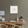 imageMCS Master ampamp Co 8x8 Gallery Wood Frame Square Frame for Photos ampamp Artwork Displays 4x4 with Mat or 8x8 Without Mat Hinged Easel for Tabletop or Wall Display Natural 1PackNatural
