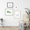 imageMCS Master ampamp Co 8x8 Gallery Wood Frame Square Frame for Photos ampamp Artwork Displays 4x4 with Mat or 8x8 Without Mat Hinged Easel for Tabletop or Wall Display Natural 1PackNatural