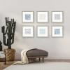 imageMCS Master ampamp Co 8x8 Gallery Wood Frame Square Frame for Photos ampamp Artwork Displays 4x4 with Mat or 8x8 Without Mat Hinged Easel for Tabletop or Wall Display Natural 1PackRustic Gray